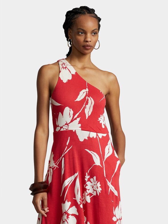 One shoulder maxi dress - 3