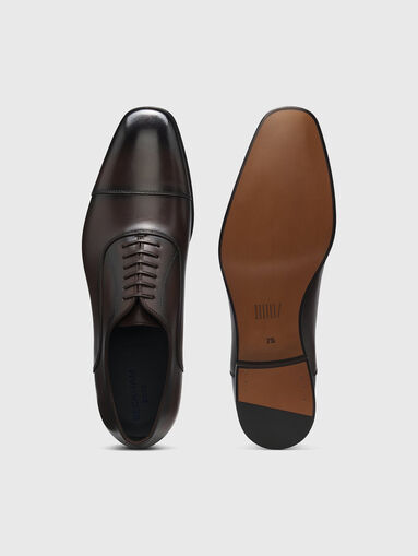 BOSS BY BECKHAM leather Oxford shoes - 5