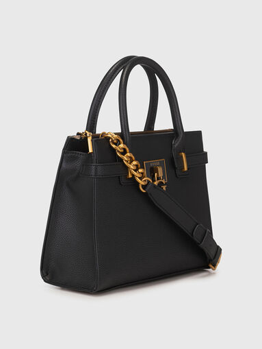 Faux leather tote bag - 4