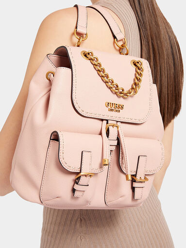 NO LIMIT backback with pockets and golden accents - 5