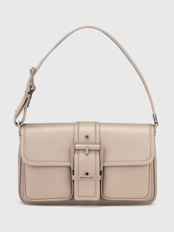 Small leather bag with logo detail - 1