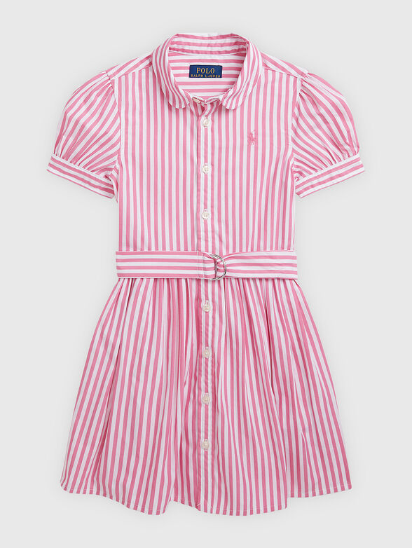 Stripe dress in cotton - 2