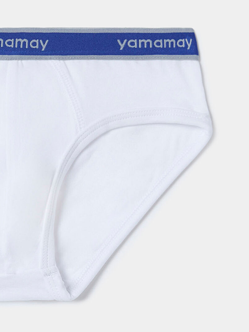 Set of two slips in dark blue and grey - 3