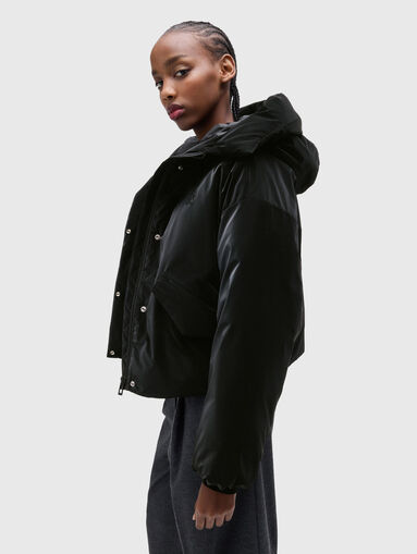FLORITA oversized fit hooded jacket - 4