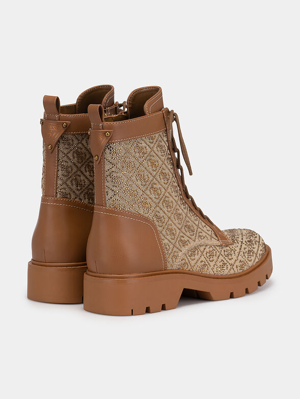 RAZIELY2 ankle boots with glamorous rhinestones - 3