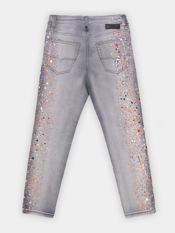 MHARKY-J Jeans with art print - 2