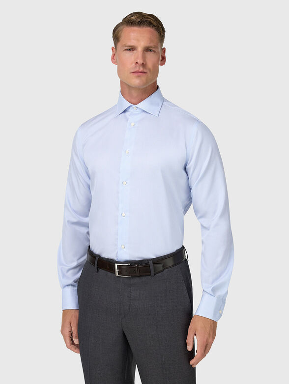 Cotton shirt with stripes  - 1