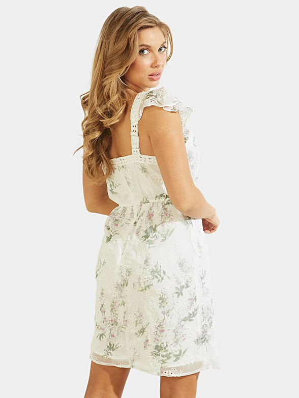 GRACE short dress in white color - 2