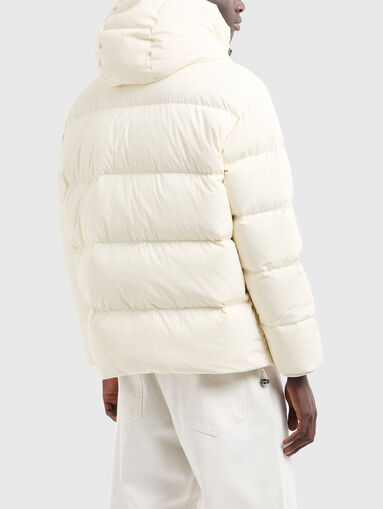 Quilted jacket in ecru  - 3