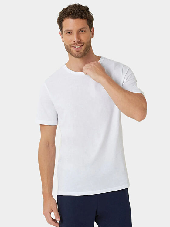 Бяла тениска EASY LIVING - 1