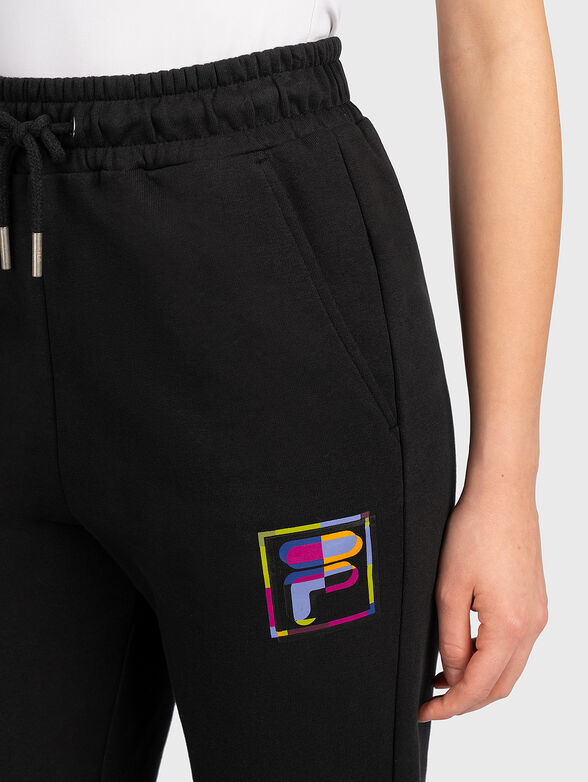 BEX high-waisted black sports trousers - 3