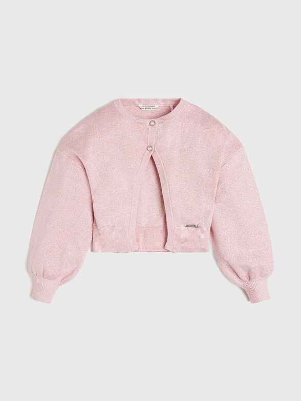 Pink cardigan - 1