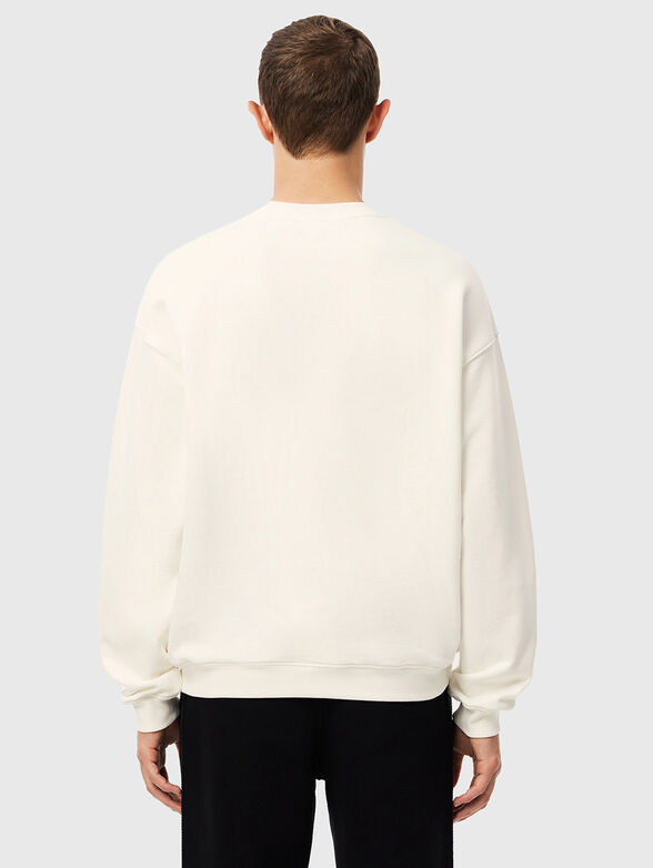 Sweatshirt with logo embroidery - 3