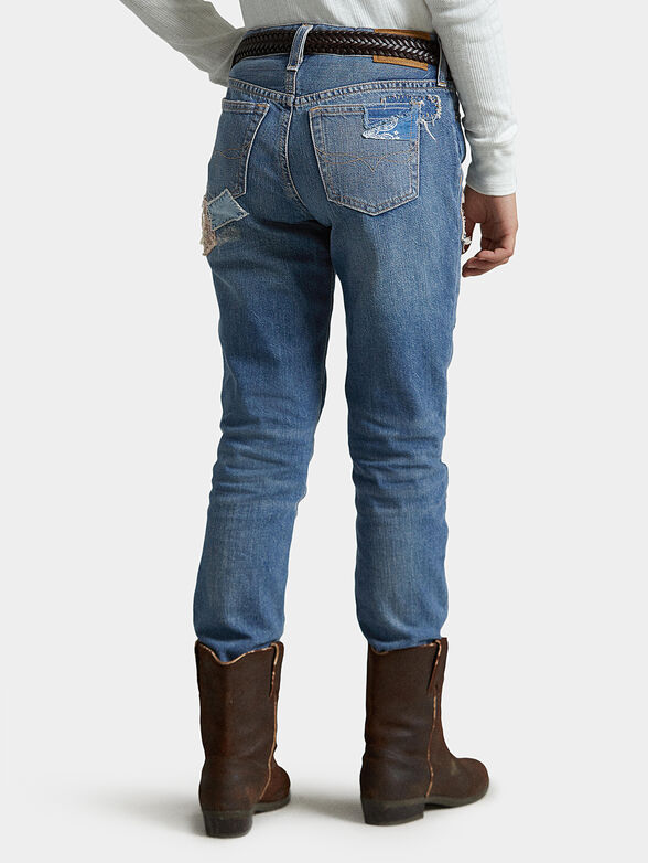 ASTOR jeans with patchwork elements - 2