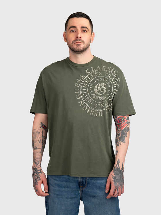 Тениска с акцентно лого - 1