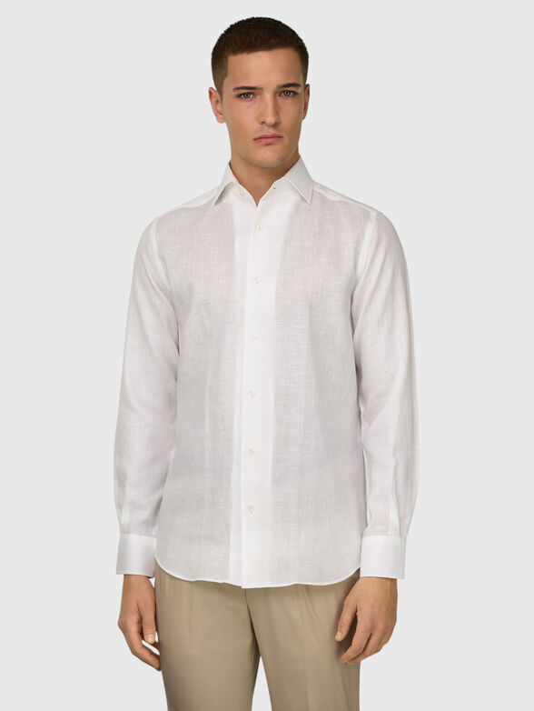 White linen shirt - 1