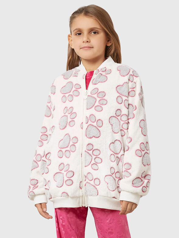 TRES CHIC home sweatshirt with animal motifs - 1