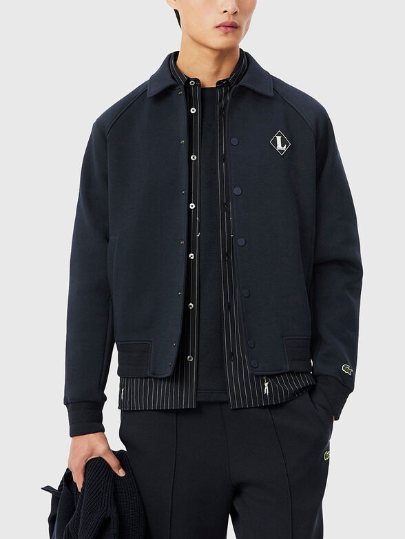 Bomber jacket with logo detail - 1