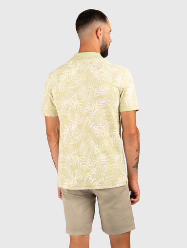 Tropical print polo shirt - 3