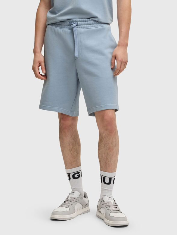 Cotton shorts with logo - 1