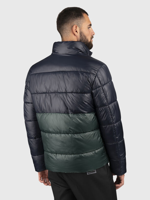 Padded jacket with quilted effect - 3