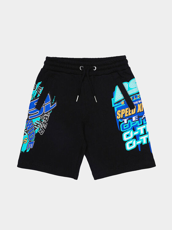 Shorts in black color - 1