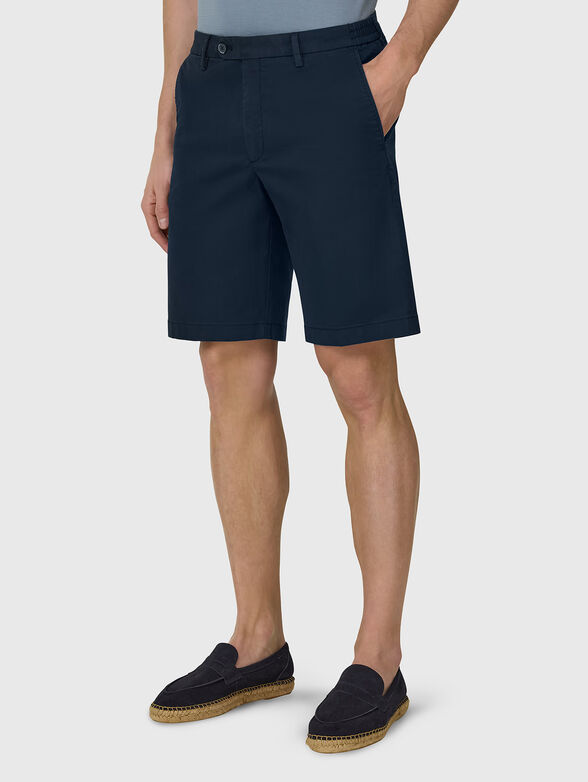 Cotton-blend shorts  - 1