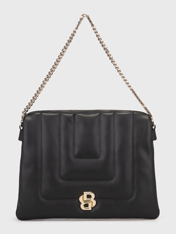 B-ICON crossbody bag with gold logo - 1