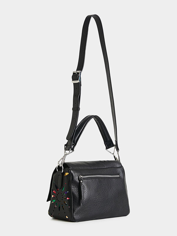 Crossbody bag with floral print - 3