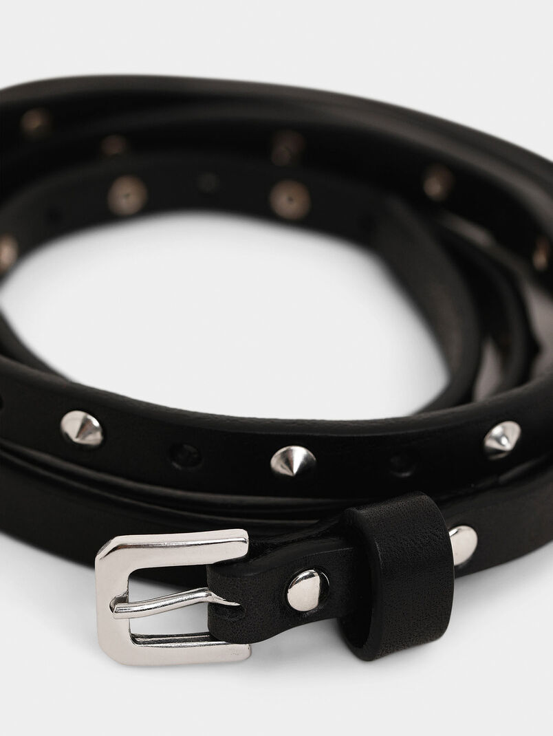 BENDOLA Belt with metal studs - 3