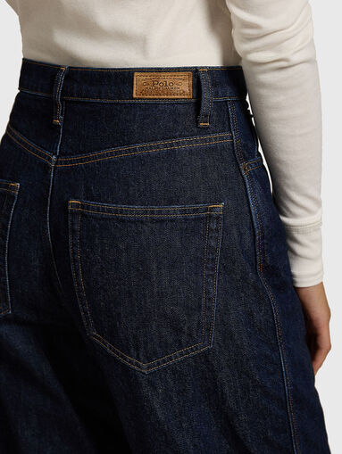 Dark blue jeans - 3