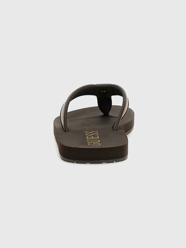 DINGLE slippers in brown - 3