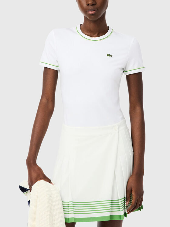 T-shirt with contrasting trim - 1