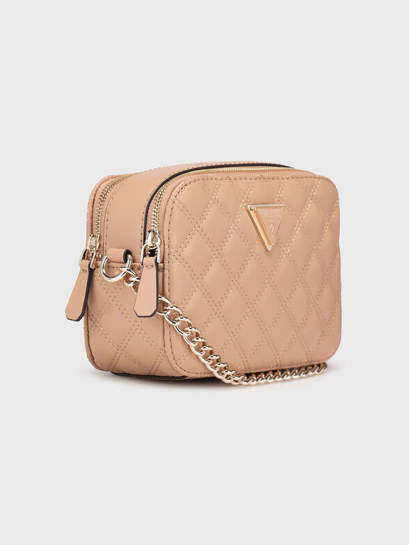 GIULLY small crossbody bag in beige - 4