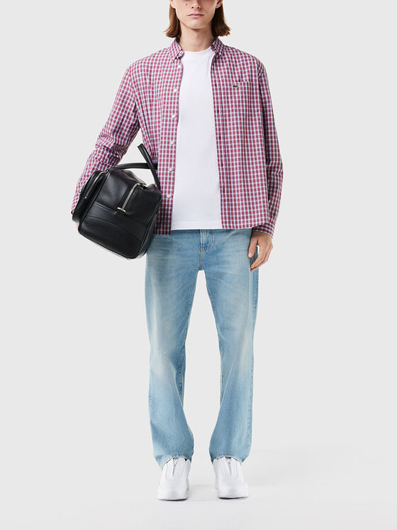 Beige cotton T-shirt  - 2