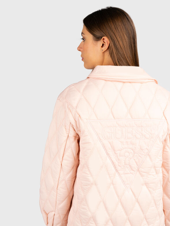 GIORGIA black jacket with logo accent on the back - 4