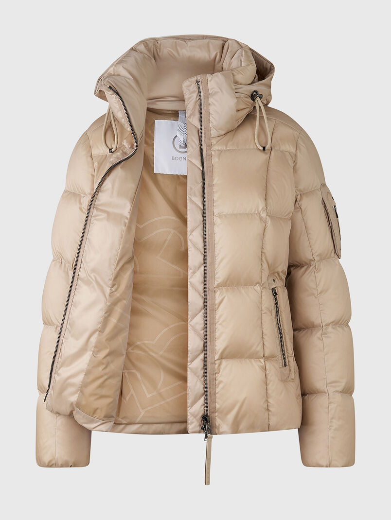 FELINE padded jacket with quilted effect - 3