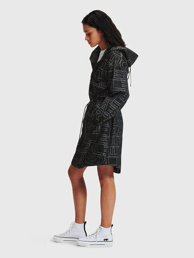 Contrast print jacket - 5