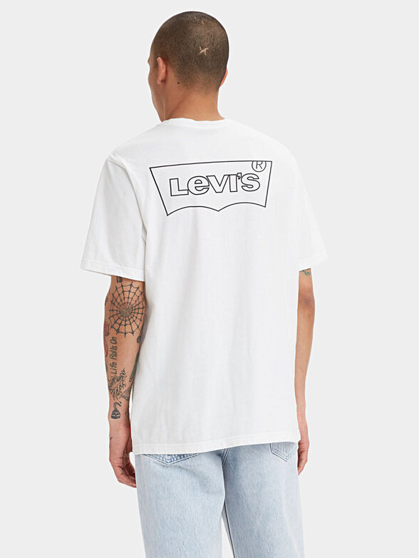 Levi&rsquo;s&reg; white T-shirt with logo print on the back - 2