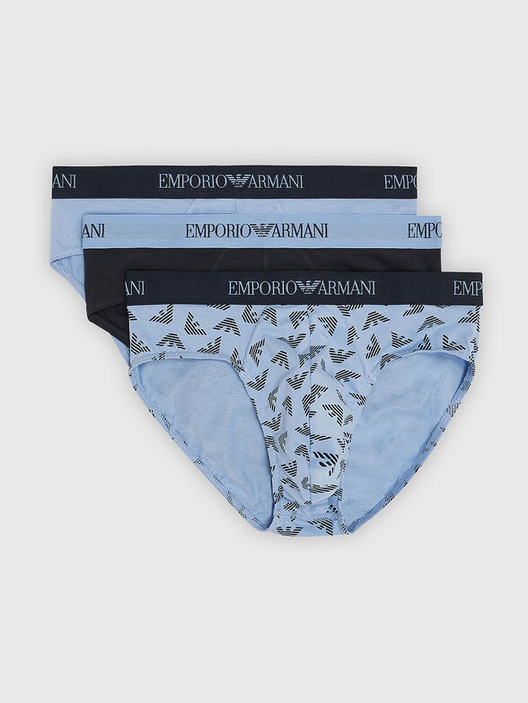 Set of three briefs with logo - 1