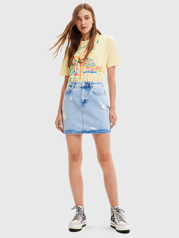 GIZEM denim skirt - 4