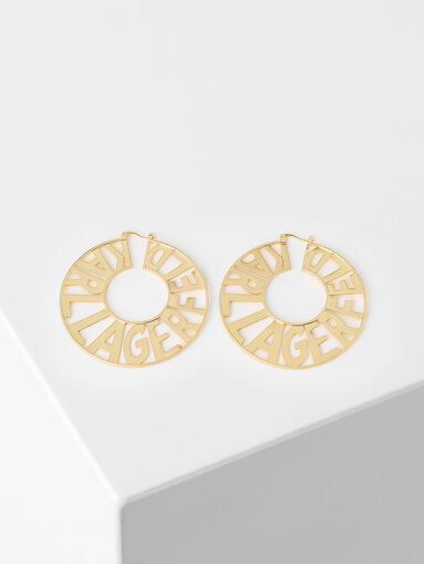 K/LETTERS EXTRA LARGE Earrings - 5