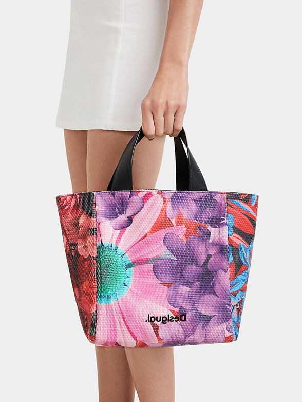 TRENZA bag with floral print - 2