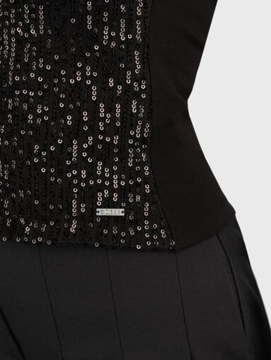 ALEXIA top with sequins - 5