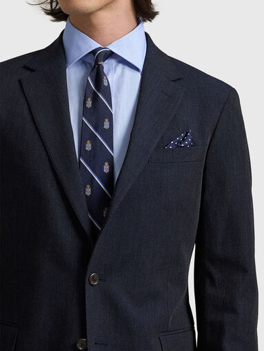 Navy blue jacket - 4