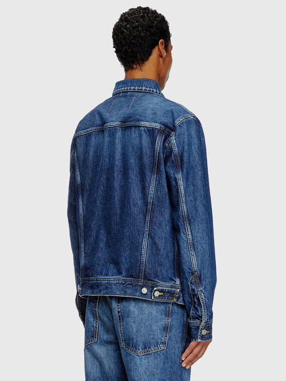 D-BARCY denim jacket with logo embroidery - 3