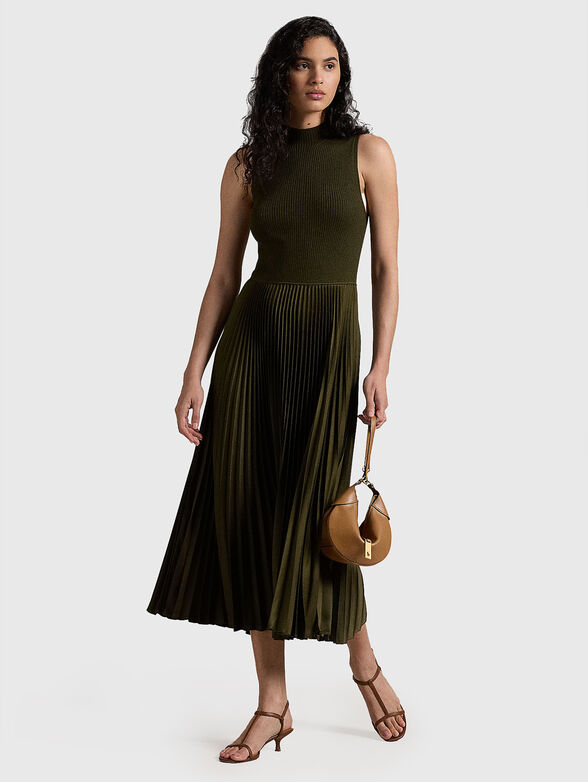 Green midi dress - 1