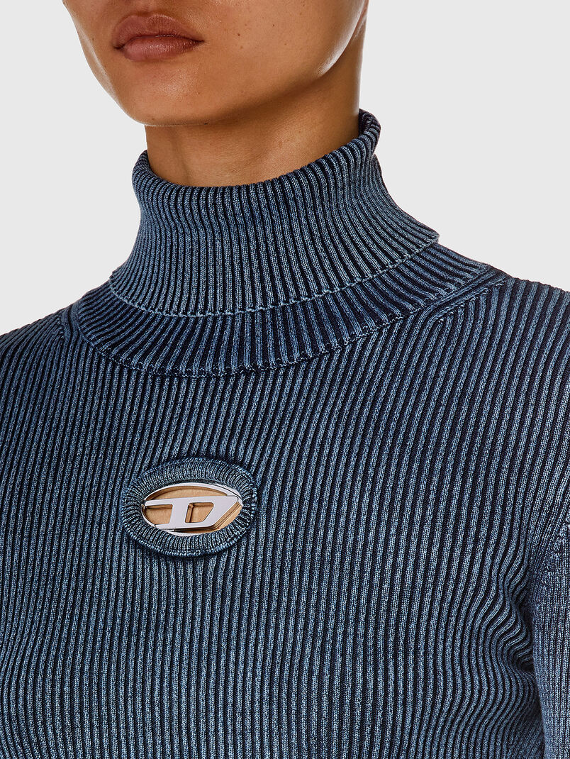 M-ANCHOR-A-TN turtleneck with logo accent - 3