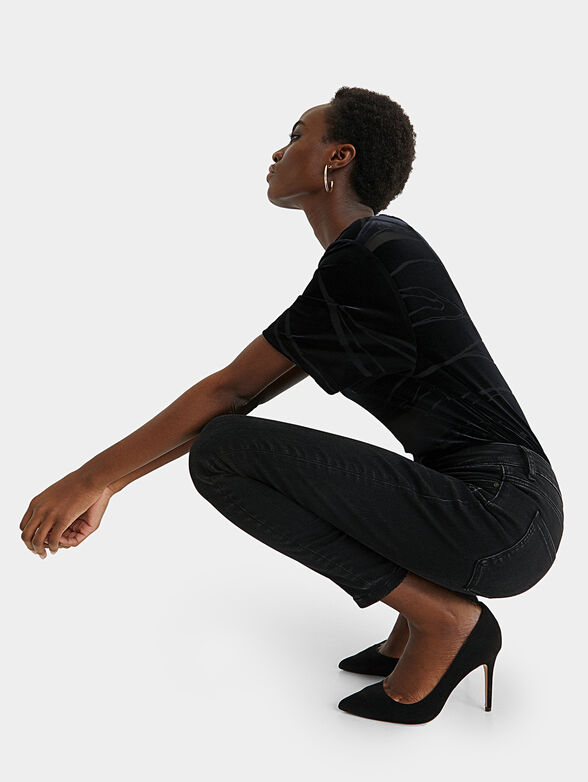 ALBA Jeans with embroidered accent - 6