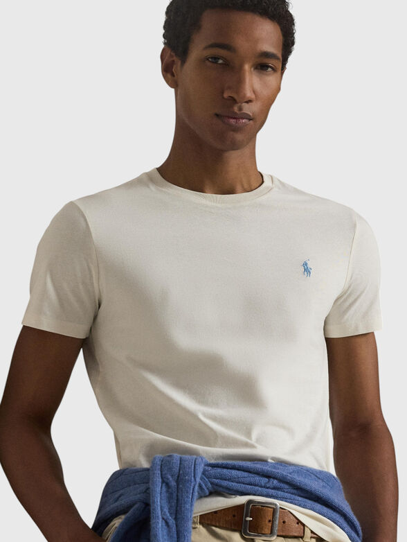 Cotton T-shirt with a crew neck - 4